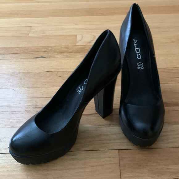 Aldo Black Platform Pump - Lauletta-Size 37 - Picture 6 of 12